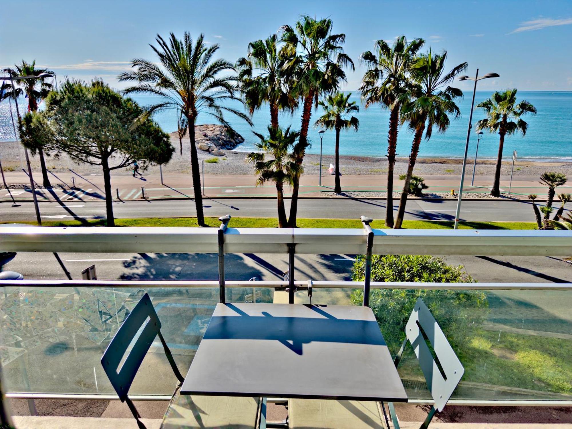 Panoramic Sea View Studio 24H Checkin Cagnes-sur-Mer Buitenkant foto